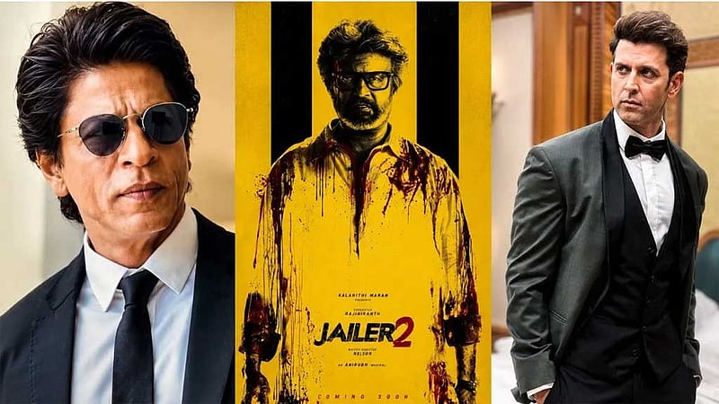 ‘জেলার টু’: শাহরুখের জায়গায় রজনীকান্তের সঙ্গে হৃত্বিক