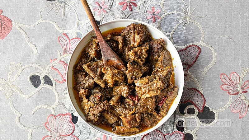 কাটা মসলায় গরুর মাংস