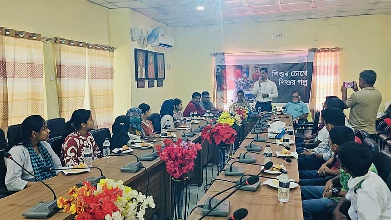 খাগড়াছড়িতে শিশু সাংবাদিকতার ফলো-আপ প্রশিক্ষণ