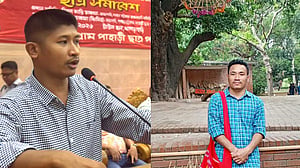 পাহাড়ি ছাত্র পরিষদের নেতৃত্বে সুনেন্টু-এল্টন