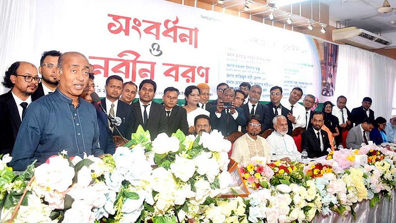 জুলাই সনদে ‘নোট অব ডিসেন্ট’ নিয়ে কাজ করছে সরকার: আইনমন্ত্রী