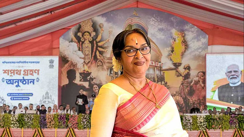 ‘মনে হল আবার স্বাধীন হলাম’: মুখ্যমন্ত্রীর শপথের পর মমতাশঙ্কর