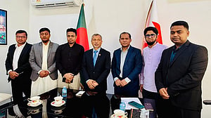 মানামায় রাষ্ট্রদূত ও বাংলাদেশ প্রেস ক্লাবের মতবিনিময়