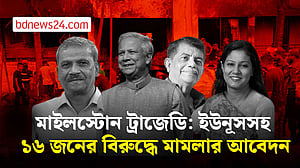 মাইলস্টোন স্কুল অ্যান্ড কলেজে বিমান দুর্ঘটনায় ইউনূসসহ ১৬ জনের বিরুদ্ধে মামলার আবেদন