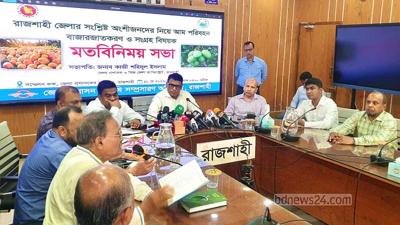 রাজশাহীতে গুটি আম নামবে ১৫ মে, ৩০ মে খিরসাপাত