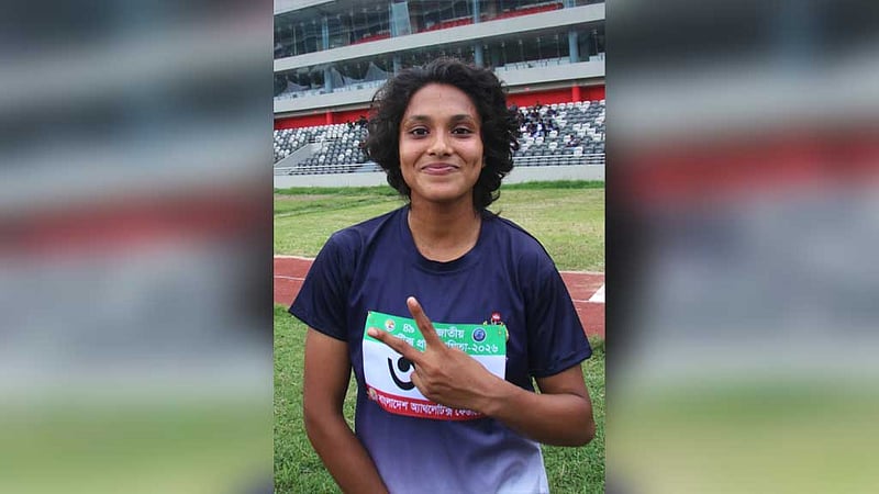 লং জাম্পে ২২ বছরের রেকর্ড ভাঙলেন স্বপ্না