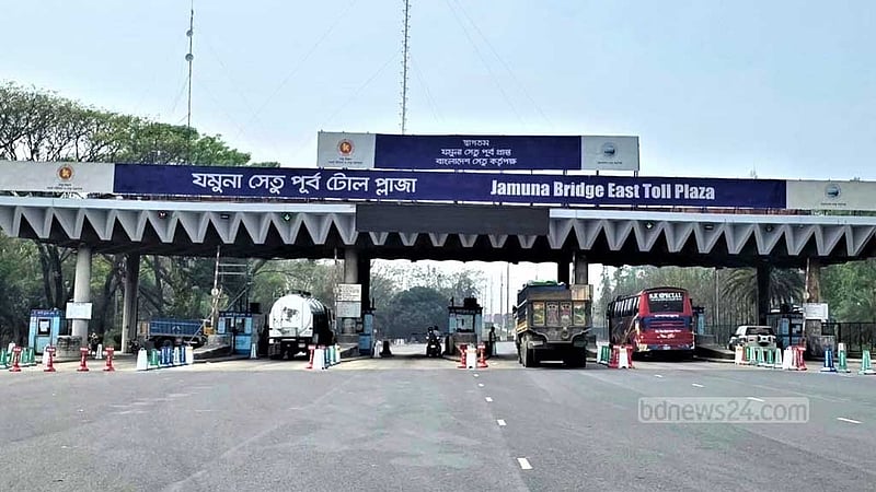 যমুনা সেতু দিয়ে একদিনে সাড়ে ৩২ হাজার যানবাহন পারাপার