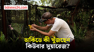 কঠিন সময়েও অর্কিডের সৌন্দর্য ছড়াচ্ছেন এই কিউবান