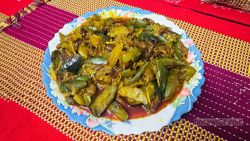 বেগুন চ্যাপা শুঁটকির ঝাল-মুখরোচক রেসিপি