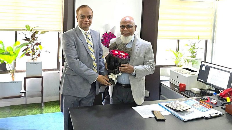 বিএসি চেয়ারম্যানের সঙ্গে সিআইইউ উপাচার্যের সাক্ষাৎ