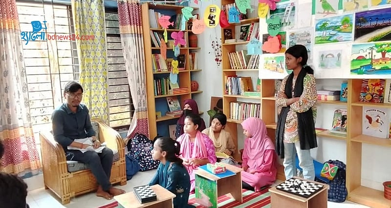 প্রিয় ‘হাপুং পাঠাগার’