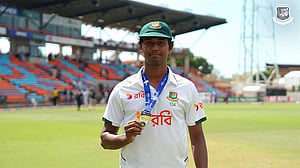 আইসিসি মাসসেরার লড়াইয়ে অস্ট্রেলিয়ায় ঐতিহাসিক জয়ের নায়ক হাসান