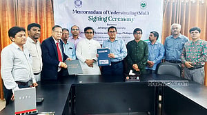শিক্ষা-গবেষণায় সহযোগিতার লক্ষ্যে জাবি-ইউএসটিসি সমঝোতা স্মারক