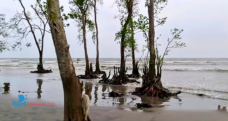 কুয়াকাটায় পরিবারের সঙ্গে একদিন
