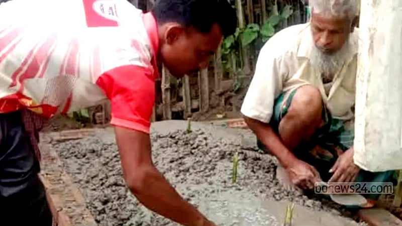 কুষ্টিয়ায় পীরের লাশ আস্তানা থেকে ফের কবরস্থানে, উত্তোলন ঠেকাতে এবার পাকা