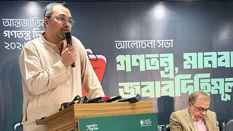 সাত মাসে রাষ্ট্রীয় মদদে মানবাধিকার লঙ্ঘন হয়নি: মাহ্দী আমিন