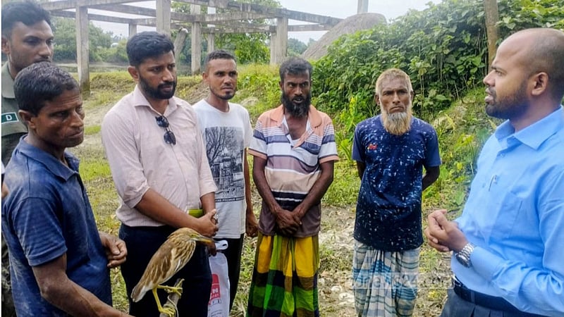 শেরপুরে বক শিকারের দায়ে একজনের ৭ দিনের কারাদণ্ড