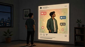 সোশ্যাল মিডিয়ায় এই কোন ‘আমি’?