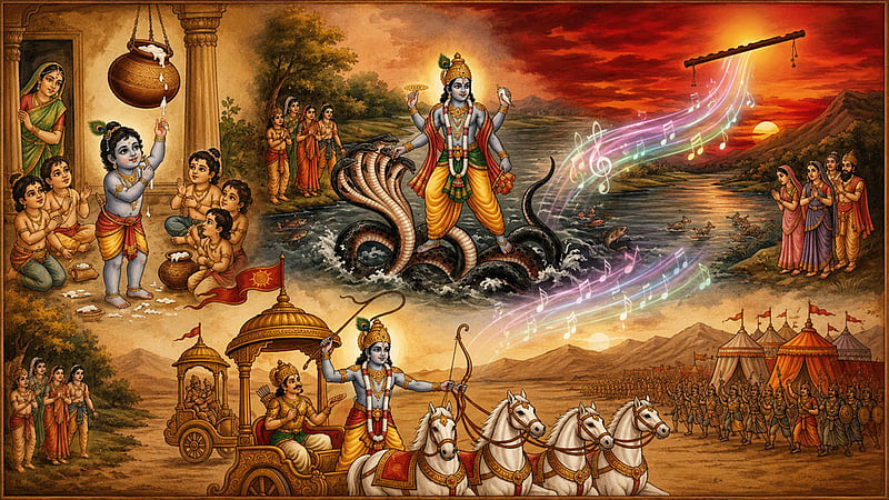 শ্রীকৃষ্ণ: পরম সখা, পরম নির্ভয়