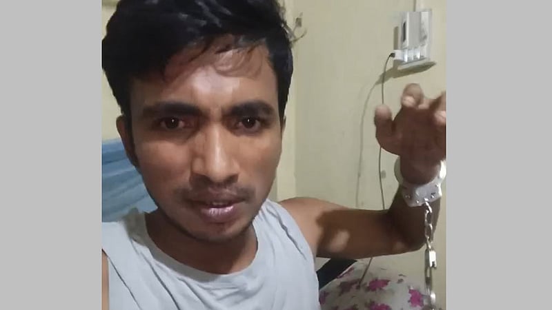 হাতকড়াসহ ছিনিয়ে নেওয়া আসামি লাইভে এসে বললেন, ‘আমি নির্দোষ’