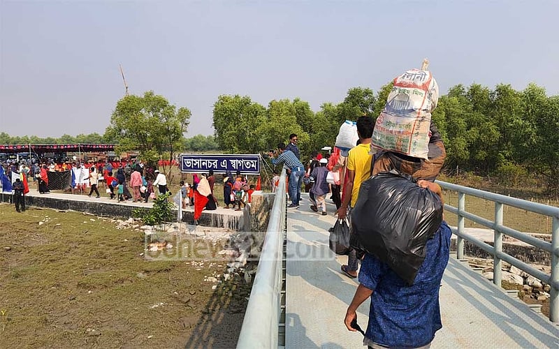 ভাসানচরে যাচ্ছে আরও ৫ শতাধিক রোহিঙ্গা