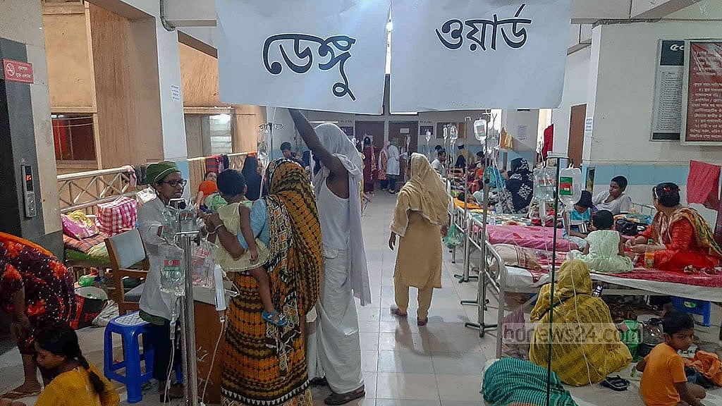 ডেঙ্গু: হাসপাতালে আরও ১১ জন