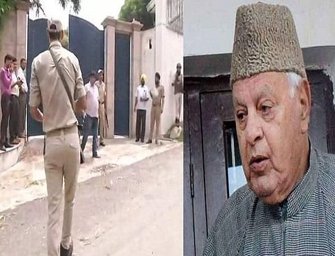 কাশ্মীরের প্ৰাক্তন মুখ্যমন্ত্ৰী ফারুক আবদুল্লার বাড়িতে জোরজবরদস্তি ঢুকে রক্ষীর গুলিতে প্ৰাণ হারাল এক অজ্ঞাত ব্যক্তি