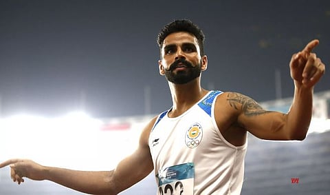 এশিয়ান গেমসে পুরুষের ট্ৰিপল জাম্পে সোনা জয় অর্পিন্দারের