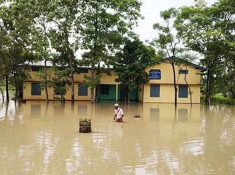 বজালিতে বন্যা পরিস্থিতি শোচনীয়