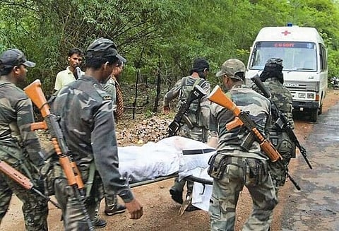 ছত্তিশগড়ে মাওবাদীদের আইইডি বিস্ফোরণে ৬ জওয়ান সহ আহত ৭