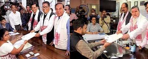 রাজ্যে প্ৰথম দফার লোকসভা নির্বাচনের জন্য হেভিওয়েট সহ ৪৫ জন মনোনয়নপত্ৰ জমা দিলেন