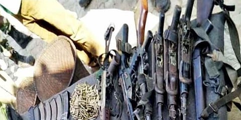 পেঙেরি-বরদুমসা সীমান্তে প্ৰচুর গোলাবারুদ উদ্ধার,জোরদার নিরাপত্তা ব্যবস্থা