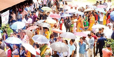 রাজ্যে তিন দফার নির্বাচনে ভোটের হার ৮১.৫২ শতাংশ