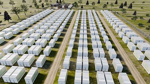 The project has received planning approval from Mid-Sussex District Council and has been designed as a four-hour duration battery system. (Image Source: Elements Green)