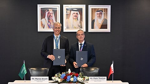 The structure has enabled utility-scale solar output to be exported for downstream consumption within Bahrain’s power system. Image Credit: Bapco Energies 