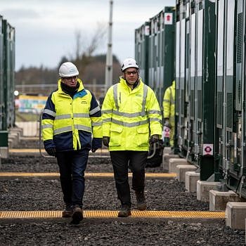 ENGIE’s Cathkin and Broxburn BESS facilities in Scotland provide a combined 100 MW/200 MWh of two-hour battery storage for grid balancing and renewable energy integration.