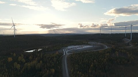 Sungrow's PowerTitan 2.0 battery energy storage system at Delta Capacity's 70 MW/160 MWh Ånge project in Sweden, the largest operational BESS in the Nordic region. 