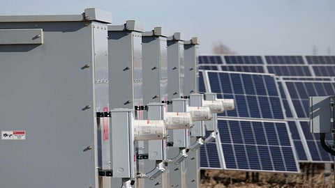 NOMAD Power Solutions’ transportable BESS equipment is installed at a GMP service territory site.