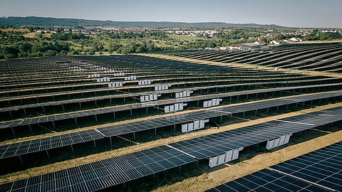 Sigenergy's 20 MWh battery storage system installed beneath the solar panels at Solarpark Pfaffenklinge in Germany.
