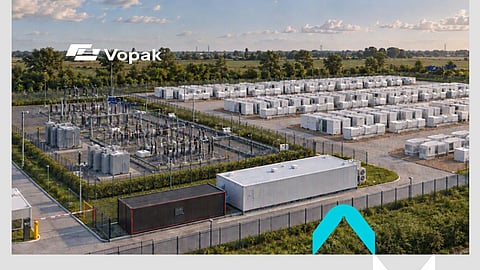 Vopak’s planned 150 MW/600 MWh battery storage facility near Meeden will provide Vattenfall access to 100 MW/400 MWh under a tolling agreement. (Image Credit: Vopak)
