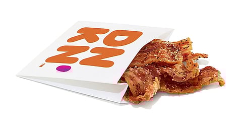 The Dunkin Donuts bag of bacon.