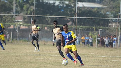 Chin United FC in action