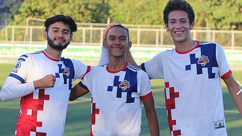 Juventus FC Managua players.