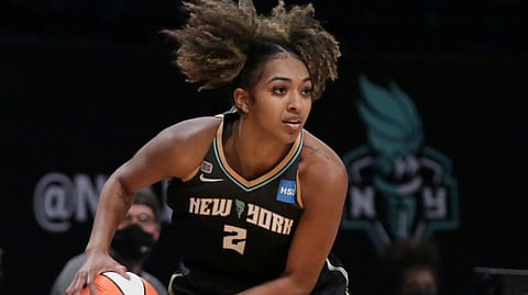 DiDi Richards of the New York Liberty.