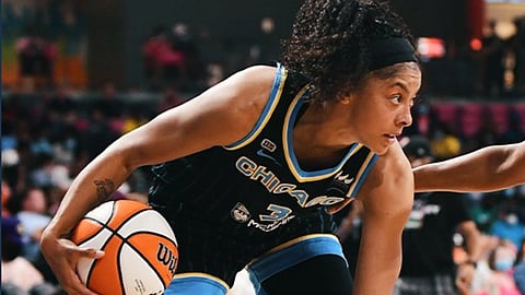 Candace Parker of the Chicago Sky.