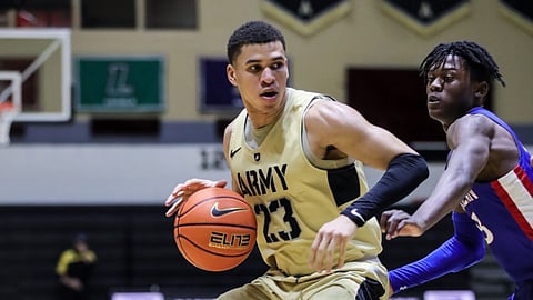 Army travels to Washington, DC today to take on American.&nbsp;