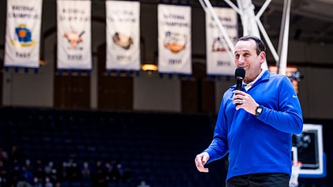 O'Sullivan isn't picking Coach K's last Duke home game, too emotional, but he'll sure be watching.