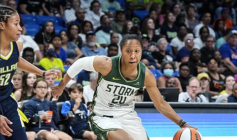 Briann January of the Storm.