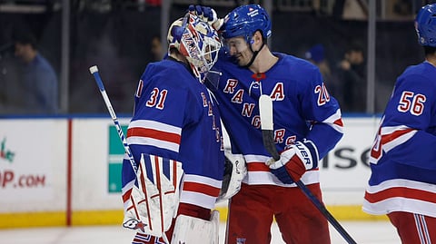 As usual, Igor Shesterkin has been a stud in net for the Rangers.