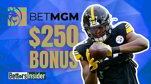 BetMGM Bonus Offer for NFL Week 10: Get Up to $250 in Bonus Bets